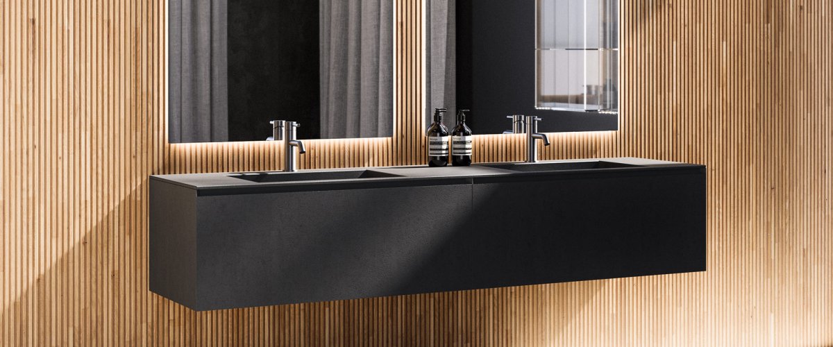 Meuble de salle de bain en bois projetto Bagno ITLAS Meuble de salle de bain projetto Bagno ITLAS