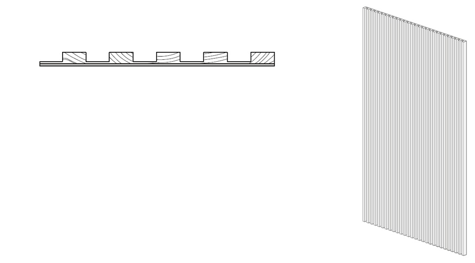 Le righe fineline structure des panneaux Le righe fineline structure des panneaux